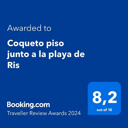 Apartment Coqueto Piso Junto A La Playa De Ris